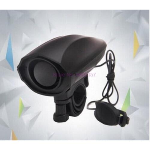 By DHL 50pcs High Decibel Loud Bike Bell Cycling Bicycle Handlebar Ring Bells Electric bisiklet horn Siren Alarm Riding Black