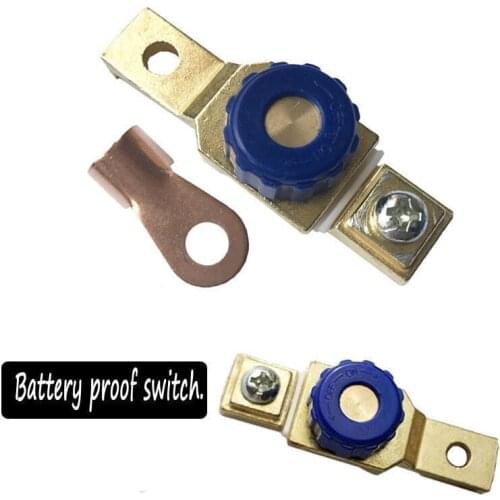 12V80A Motorcycle Shutdown Switch Battery Shutdown Protection Switch Battery Leakage Protection Switch