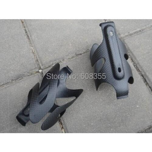 Full Carbon Matt Bike water Bottle cage Holder for MTB Mountain Road Cyclocross TT bicycle - 2 Pcs ( 023 )