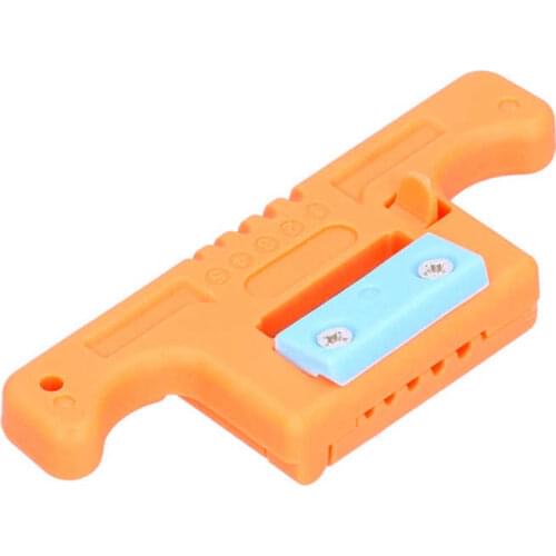 Hand Tools pliers Cable Stripper Longitudinal Technicians Electricians Safe Splicing Tool AUA‑05 1.9‑3.0mm Orange