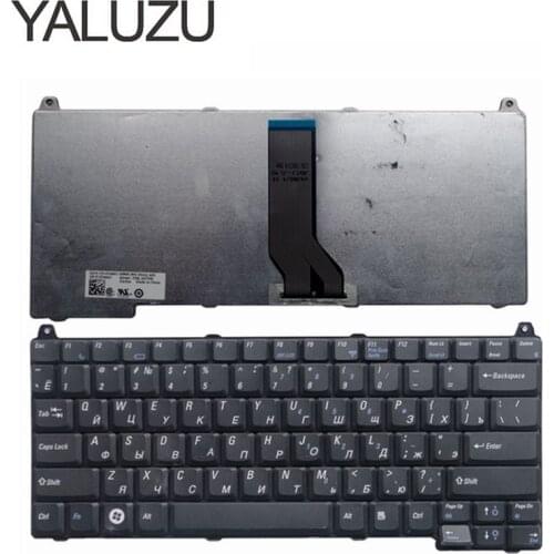 YALUZU Russian Laptop Keyboard for Dell 1310 1320 1350 1510 2510 M1310 M1510 1520 V1310 V1510 V1318 RU layout black