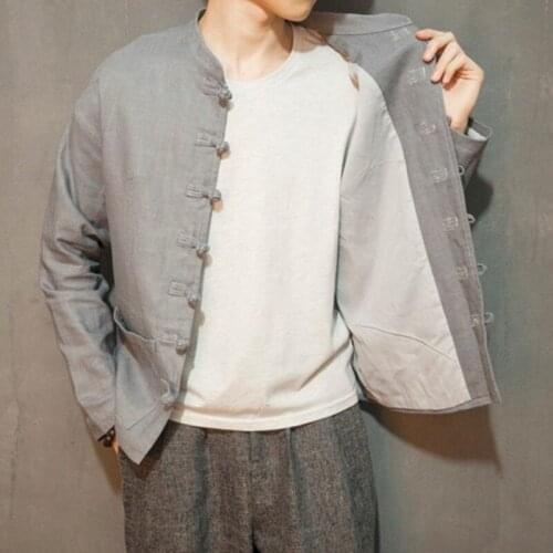 Traditional chinese clothing for men male oriental winter jacket for men wushu kung fu outfit clothing jackets men 2018 TA170