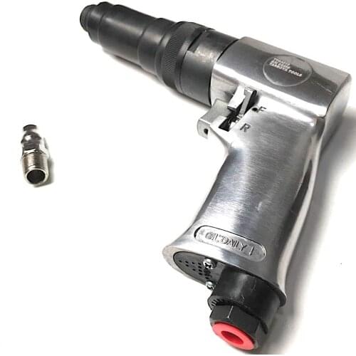 Patented adjustable clutch allows variable torque in forward & reverse Best for: High volume assembly pneumatic screwdriver