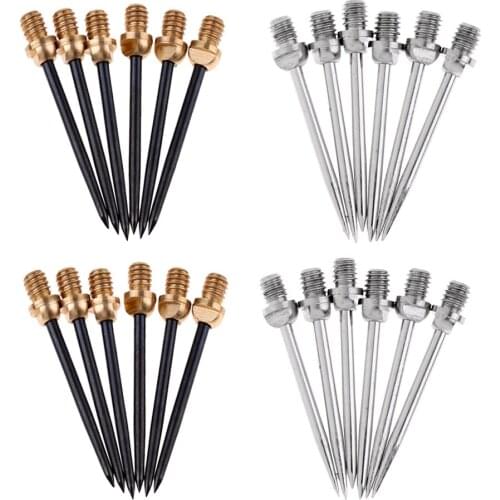 24pcs Harrows Darts Steel Tips Conversion Dart Tip Points 2BA Darts Accessories Black & White