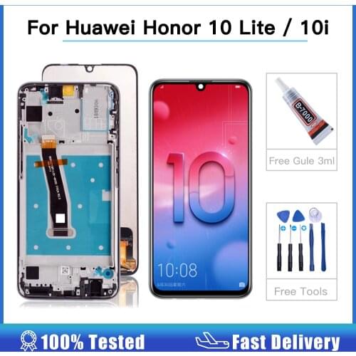 6.21" For Huawei Honor 10 Lite LCD Display Touch Screen Replacement Parts For Honor 10i HRY-LX1 HRY-LX2 HRY-LX1T LCD Display