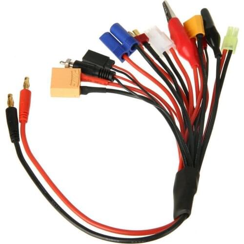 RC toy accessories Toy charging cable 10 in 1 remote polymer adapter control multi-function battery charger, charging lithi S3L8