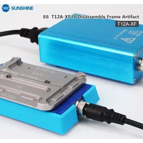 Sunshine SS-T12A XF IP 4 in 1 quick remove frame machine for iphone X XR XS XS MAX Rapid heating glue efficient frame removal