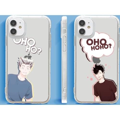 OYA Oya Haikyuu Phone Case For iphone 5 5s se 2 6 6s 7 8 12 mini plus X XS XR 11 PRO MAX transparent silicone Etui painting