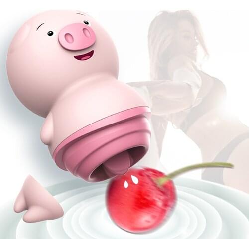 Erotic Pig Sex Toys Adults Tongue Licking Massager Women Vibrators for Clitoris Stimulator Anal Female Masturbator Machine Shop