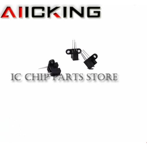 HY805 5pcs Gap 4 Pin Slotted Optical Switch w Bracket For receiving the transmitted HY805, photoelectric switches, Hall se