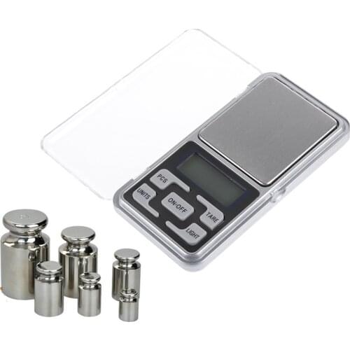 200g/300g/500g x 0.01g Mini Pocket Digital Scale for Gold Sterling Silver Jewelry Scales Balance Gram Electronic Scales