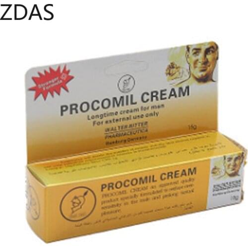 15ml Enlargement Cream Man Lasting Erection Sex Products Procomil Cream Keep Long Time Cream Extenal 15ML Men Delay Cream