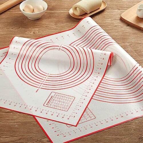 Silicone Baking Mat Pizza Dough Maker Pastry Kitchen Gadgets Cooking Tools Utensils Bakeware Kneading Accessories Lot