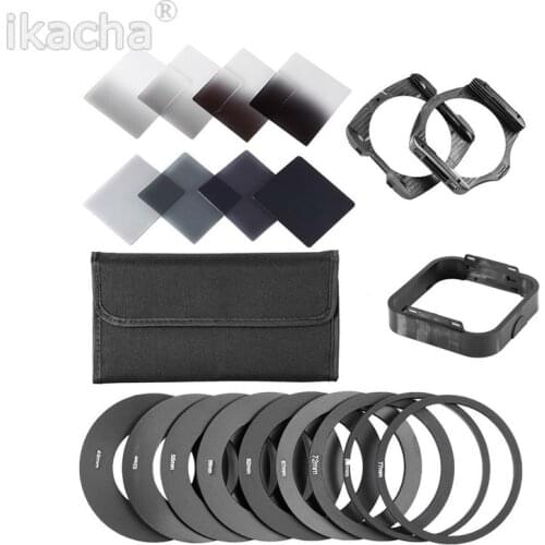20in1 Universal Neutral Density ND2 4 8 16 Filter Kit for Cokin P Set SLR DSLR Camera Lens Camera Photo Accessories