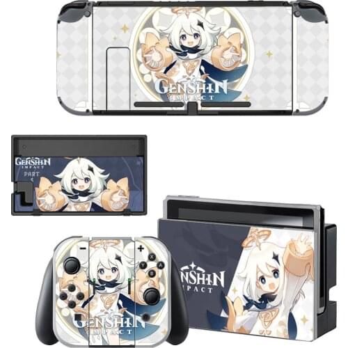 Genshin Impact Nintendoswitch Skin Cover Stickers Decal for Nintendo Switch Console Joy-con Controller Dock Skins Vinyl