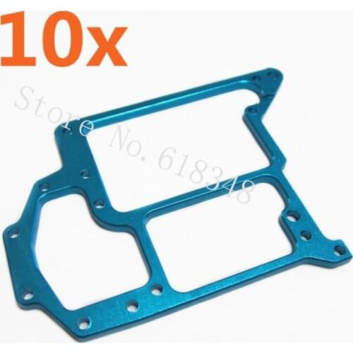 Wholesale 10Pcs/Lot HSP 122065 Compact Aluminum Radio Tray Upgrade Parts 1/10 4WD R/C On Road Car XSTR Power 94122 Upgrades