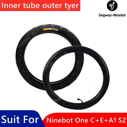 Original inner tube outer tyer tire for Ninebot One C+E+A1 S2 smart electric scooter self balance monowheel hoverboard