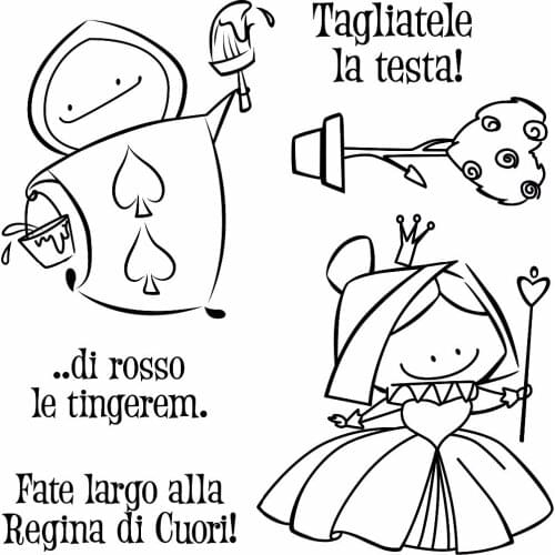 Italian words Transparent Clear Silicone Stamp/Seal for DIY scrapbooking/photo album Decorative clear stamp sheets A111