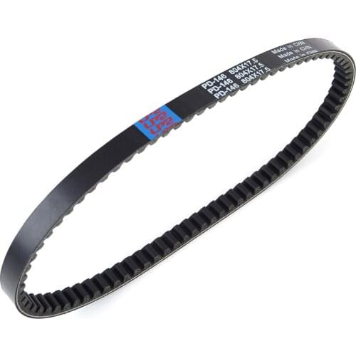 Rubber Toothed Drive Belt for Honda NPS50 Ruckus 2003-2017 NPS50S Zoomer 2004-2009 Transfer Clutch Belt 23100-GEZ-003