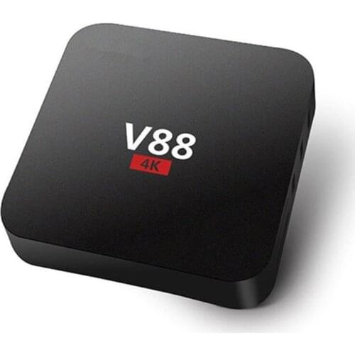 1Set V88 Android 7.1/8.1 RK3229 Quad Core Smart TV Box 1GB+8GB/2GB+16GB HD WiFi Multimedia Player Set Top Box