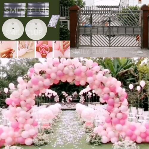 1 Set Birthday Party Decorations Kids Adult Birthday Balloons Wedding Balloons Column Stand Arch Holder Christmas Home Decoratio