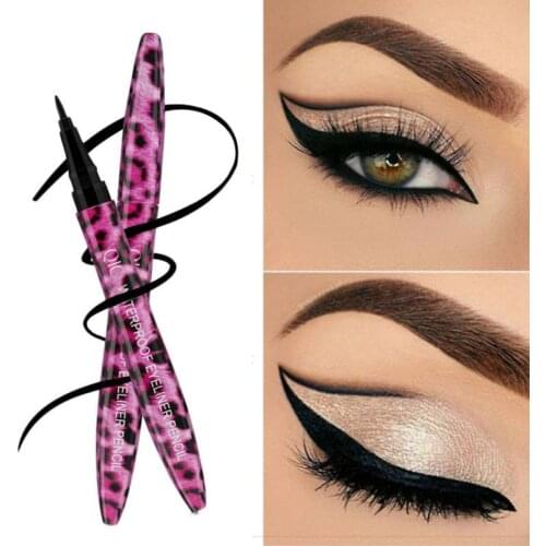 1pcs Eyeliner Waterproof And Sweatproof Not Blooming Eyeliner Pen Cosmetic Beauty Makeup Long Lasting New 2021 TSLM1