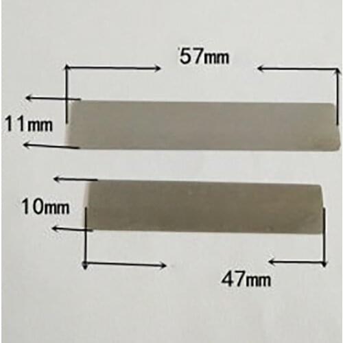 10 Pcs/lot Valve Plate For Compressor Valves 47*10 57*11mm Shrapnel Spacer Air Compressor Spare Parts Paper