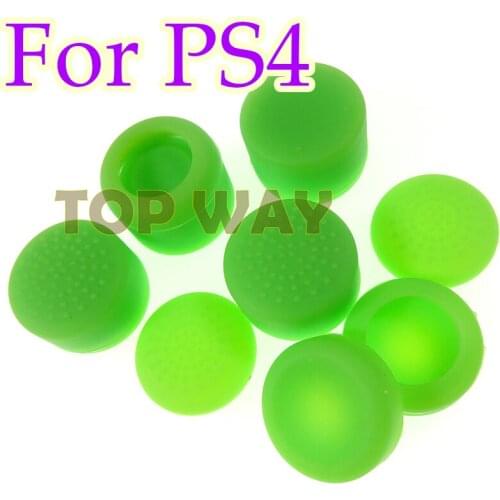 16pcs Heightened Soft Silicone Anti-Slip Thumb Grip Stick Cap Cover Case Skin for PS4 PS3 PS2 XBOX360 XBOXONE NS Pro