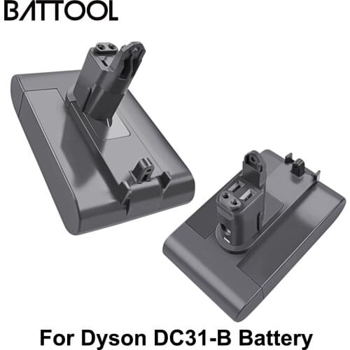 Battool 22.2V 4000mAh(Only Fit Type B) Li-ion Vacuum Cleaner Battery For Dyson DC35 DC45 DC31 DC34 DC44 DC31 DC35 Animal Battery