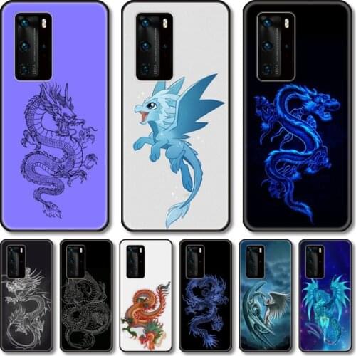 Dragon grand Phone Case For Huawei Honor 20 10 9 8 N Pro Lite A C RU black cell shell