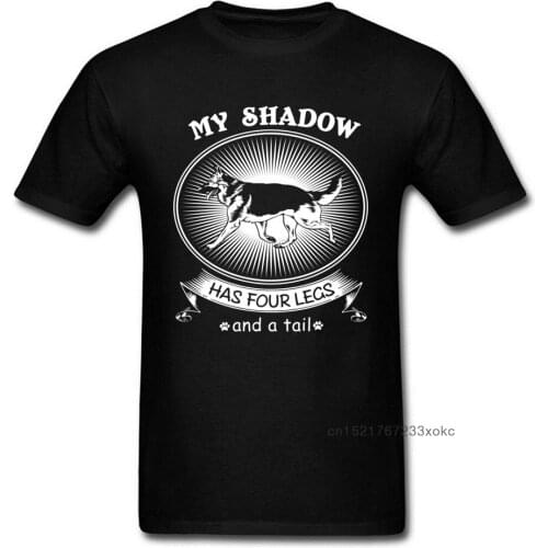 German Shepherd (Black Back) T-shirt Men Tshirt Print T Shirt No Fade Tee Cool Top Funny Clothes O Neck Cotton Fabric