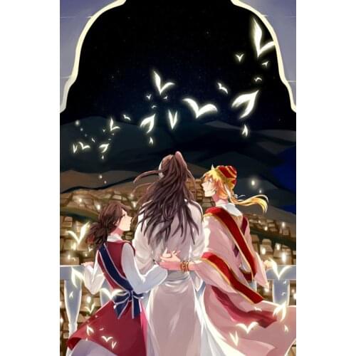 Custom The Labyrinth of Magic Poster Home Art Decoration Poster Cloth Canvas Fabric Wall Poster Modern Picture Eco-Friendly