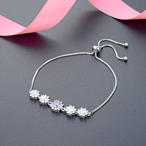 Fashion Bracelet For Women Genuine 925 Sterling Silver Bracelet Jewelry Accessories Anniversary Gift For Lady Party Decoration