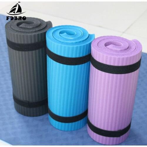 Thickess Non-Slip Yoga Mats Foldable Pads Indoor Body Building Knee Pad Cushion Elbow Sport Mat Gym Soft Pilates Mat 60x25x1.5cm