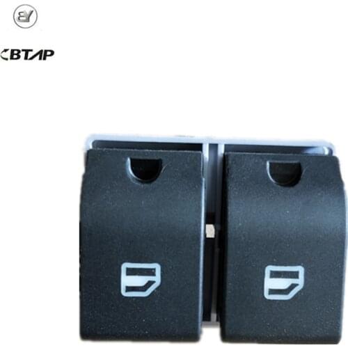 BTAP New Electric Window Double Switch Button For VW Polo 9N 2001-2010 Seat Ibiza Cordoba 6Q0 959 858 6Q0959858