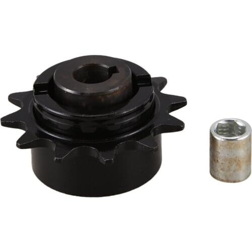 12T Single Speed Flywheel Middle Drive Motor Flywheel 12 Teeth Chain Sprocket For Electric Bike Motor MY1016Z MY1018
