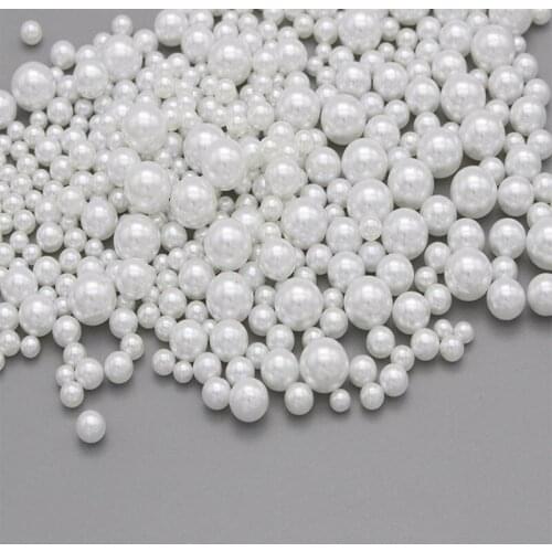 Wholesale large packaging round beads ABS imitation pearl accessories