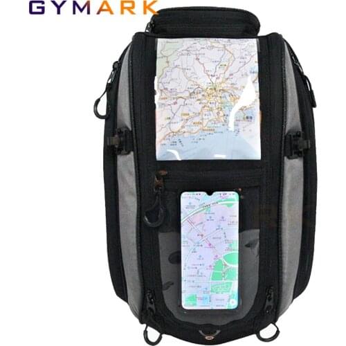 For any motorcycle multifunctional waterproof fuel tank bag, with GPS navigation, touchable mobile phone screen, travel bag