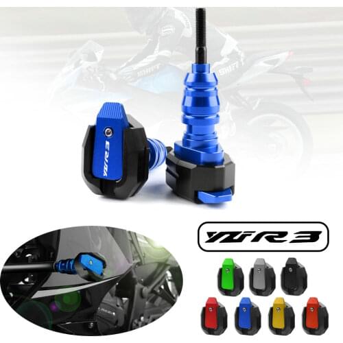 Motorcycle Falling Protection Frame Slider Fairing Guard Crash Pad Protector FOR YAMAHA YZF R3 YZFR3 YZF-R3 2015-2019