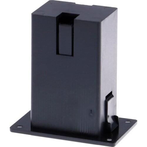 1pc Battery Holder Case Box Compartment Cover Guitar Bass Pickup Black