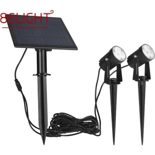 86LIGHT Outdoor Solar Lawn Light Waterproof LED Spotlight New Home Decorative For Courtyard Garden Landscape