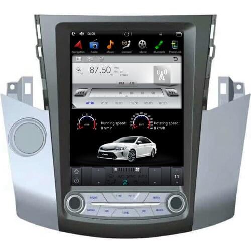 Tesla Android 9.0 Car No DVD CD Player For Toyota RAV4 2003-2009 Car GPS navigation head unit radio tape recorder auto stereo