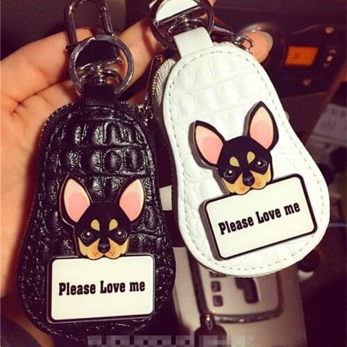 Suitable for BMW Benz Audi Toyota car key case gift creative custom cartoon car key case