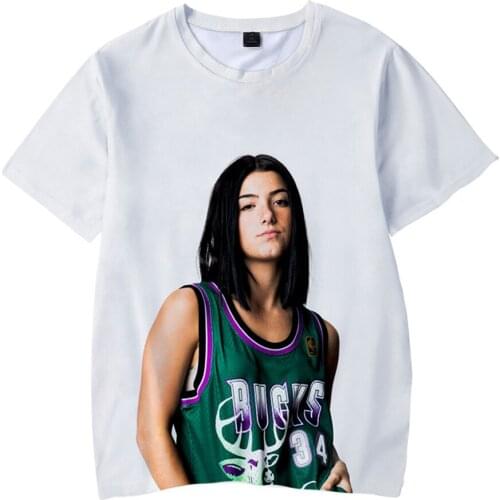 Hot Sale Singer Charli Damelio 3D Printed T-shirt Men Women Summer Casual Streetwear Hip Hop Fashion Harajuku Oversized Top Tees