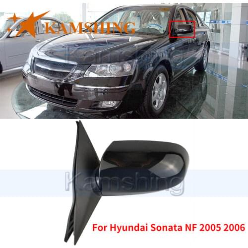 Kamshing For Hyundai Sonata NF 2005 2006 Car Outside Rear View Mirror Side Mirror Reversing Back Parking Mirror Assembly