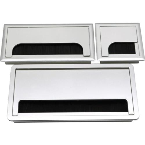 Square Rectangle Wire Hole Cover Cable Grommet Wire Cover Furniture Hole Plug