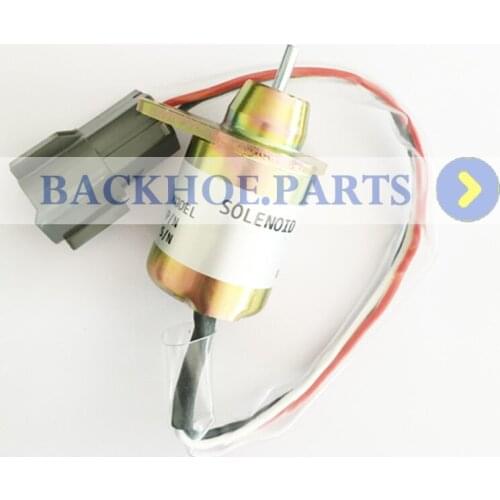 New Fuel Stop Solenoid Valve 119233-66510 119233-66511 For Komatsu PC05-7 YANMAR