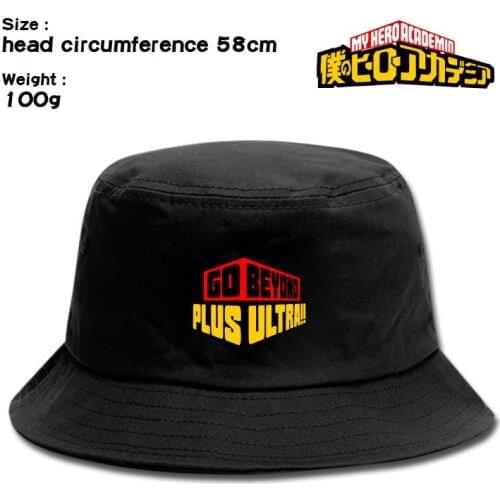 Anime My Hero No Boku Academia Bakugou Katsuki Bucket Hat Cosplay Midoriya Izuku Unisex Student Sun Hats Baseball Cap Gift Prop