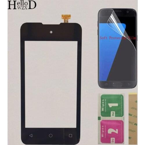 4.0" Mobile TouchScreen Touch Screen For Wiko Sunny Touch Screen Digitizer Panel Front Glass Sensor Panel + Protector Film