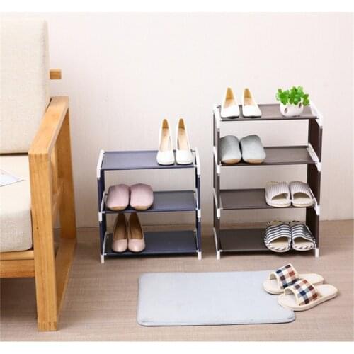 Shoe rack organizer 4 Layers Stand Rack Solid Shelves room Modern 3 Multi-layers Shoe Living Multi-functional Bedroom Storage